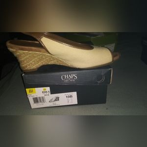 Chaps wedge sandals